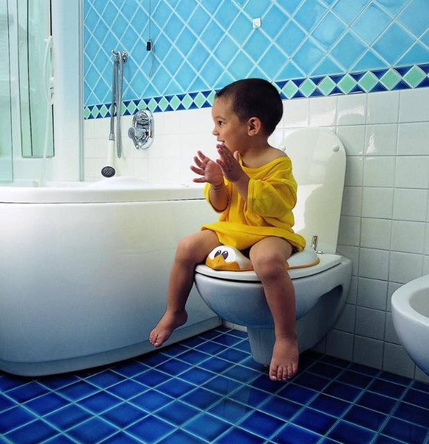 OK Baby Redukce na WC Ducka růžová 66