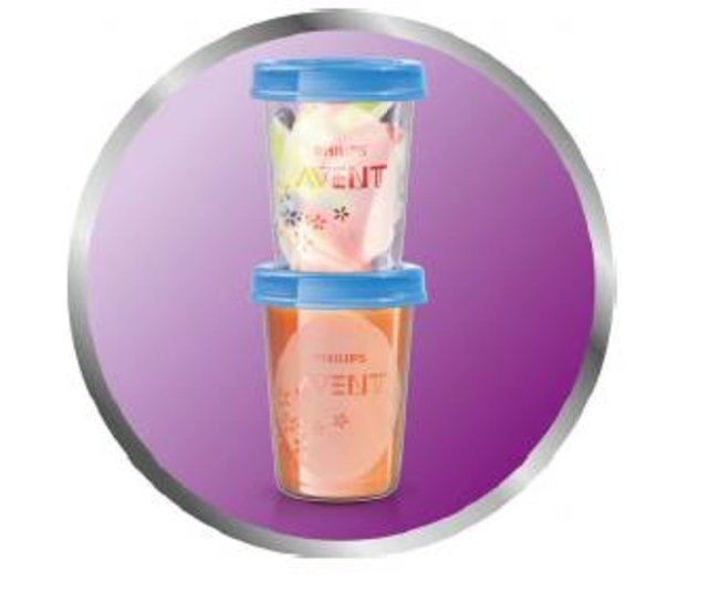 Philips Avent Via Jídelní sada pro batolata Transparent