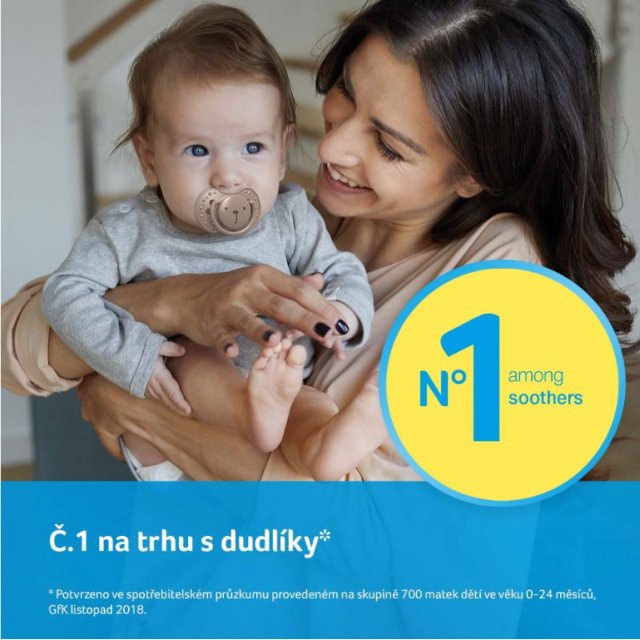 LOVI Dudlík silikonový dynamický Hey boy > 3-6m 2ks