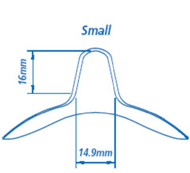 Philips Avent Chránič bradavek - small 2 ks 