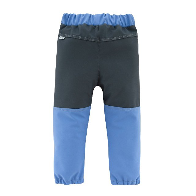 Esito Dětské softshellové kalhoty DUO modrá 