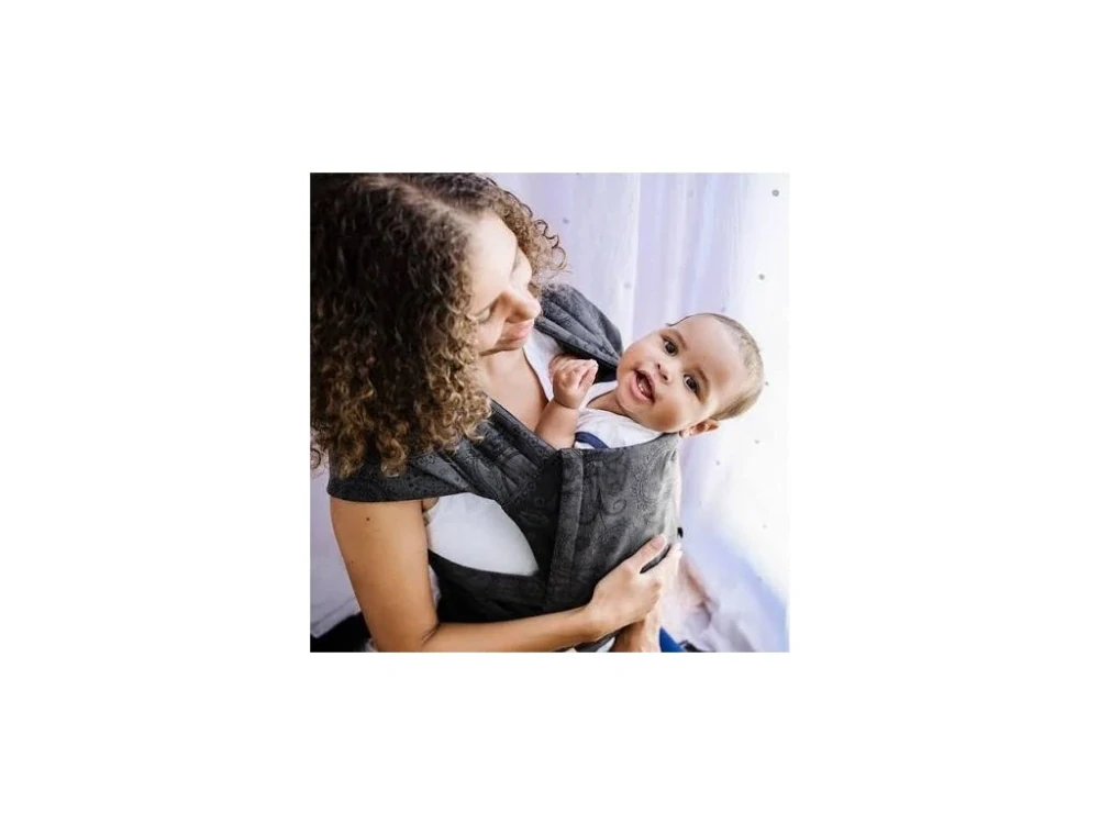 Ergonomické polovázací nosítko Fidella FlyClick Toddler - Persian Paisley Anthracite