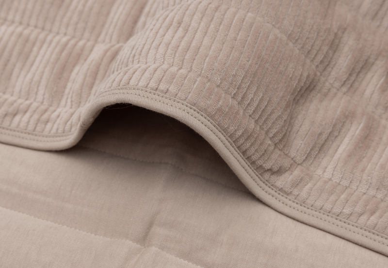 Deka 75x100cm Velvet Rib Milky Coffee