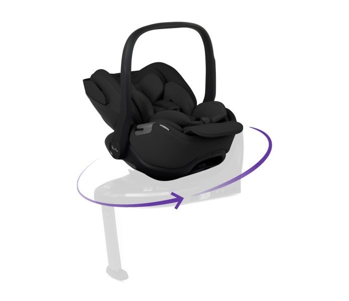 Glide Plus 360 autosedačka Iconic Black