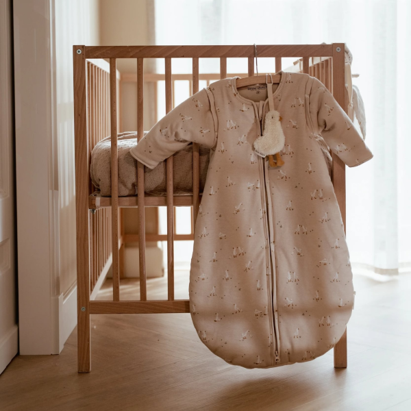 Spací pytel s oddělitelnými rukávy 90 cm Husa Newborn Naturals