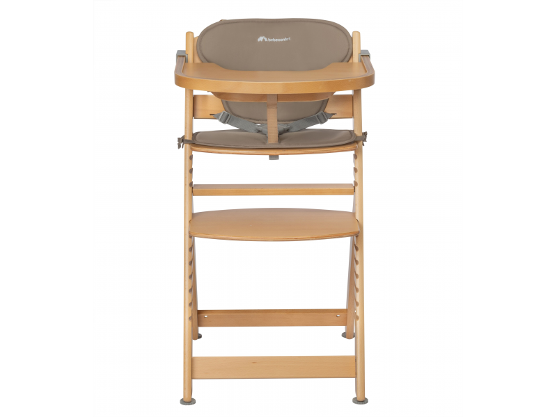 Bebeconfort Timba židlička rostoucí Natural Wood s podložkou