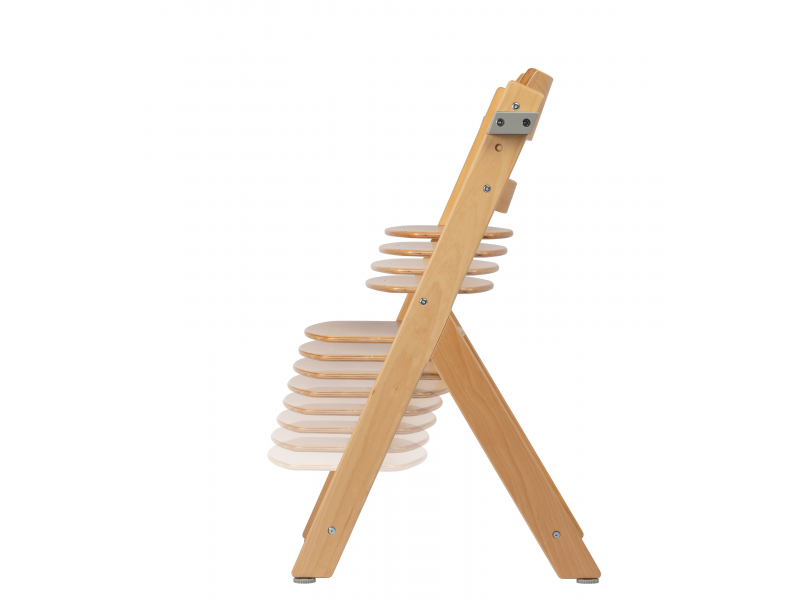 Bebeconfort Timba židlička rostoucí Natural Wood s podložkou