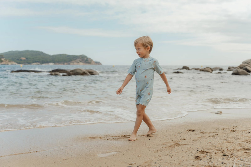 Plavky krátký rukáv Ocean Friends vel. 74/80
