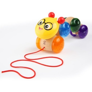Baby Einstein Hračka dřevěná tahací Inch Along Cal HAPE 12m+