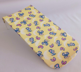 Babyrest Lehátko do vany plátěné Péťa žlutá Myš