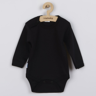New Baby Body dlouhý rukáv - černé