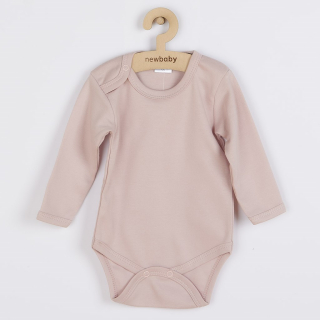 New Baby Kojenecké body New Baby Classic II vintage růžové