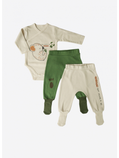 Kitikate 3DÍLNÝ SET - BODY A POLODUPAČKY S PONOŽKAMI - KOALA_S19458