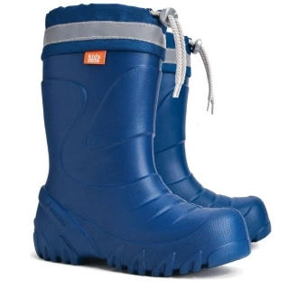 DEMAR - Dětské zateplené holínky MAMMUT S 0300 D modré