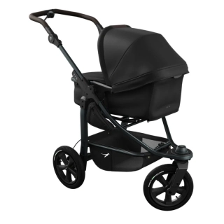 Tfk mono3 frame - air chamber wheel + carrycot mono/pro combi unit black