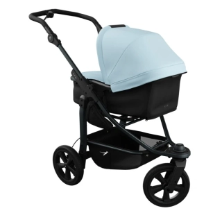 Tfk mono3 frame - air wheel + carrycot mono/pro combi unit blue dual color