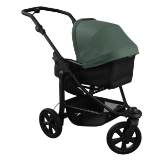 Tfk mono3 frame - air wheel + carrycot mono/pro combi unit olive