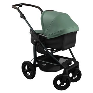 Tfk mono4 frame - air wheel + carrycot mono/pro combi unit olive