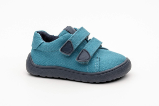 Protetika celoroční dětské barefoot boty Koro - tyrkys