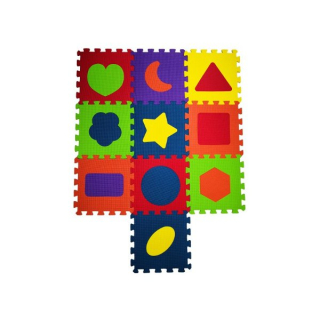 Cosing Pěnová podložka puzzle - Tvary 10ks