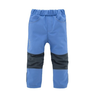 Esito Dětské softshellové kalhoty DUO modrá 