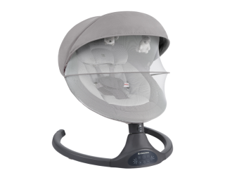 Houpací lehátko elektrické Codie Light Grey