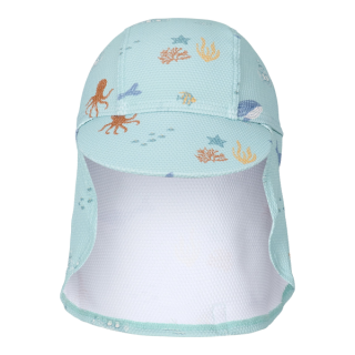Plážová kšiltovka s ochranou krku Ocean Friends vel. 2