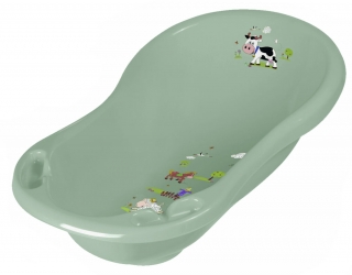 Dětská vanička 84cm "Funny Farm", Zelená