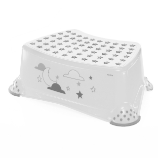 Stupínek k WC/umyvadlu "Moon", White