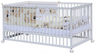 Scarlett Postýlka 140 x 70 cm s kompletní výbavou Japy - béžová