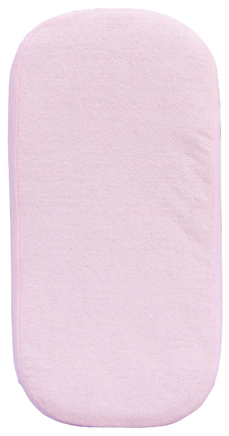 Scarlett Nepropustné prostěradlo do kočárku - 75x35 cm - růžové