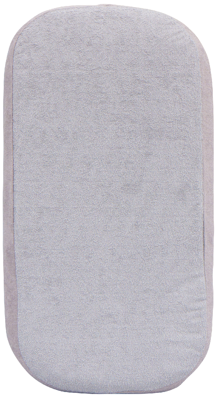 Scarlett Nepropustné prostěradlo do kočárku - 75x35 cm - šedé