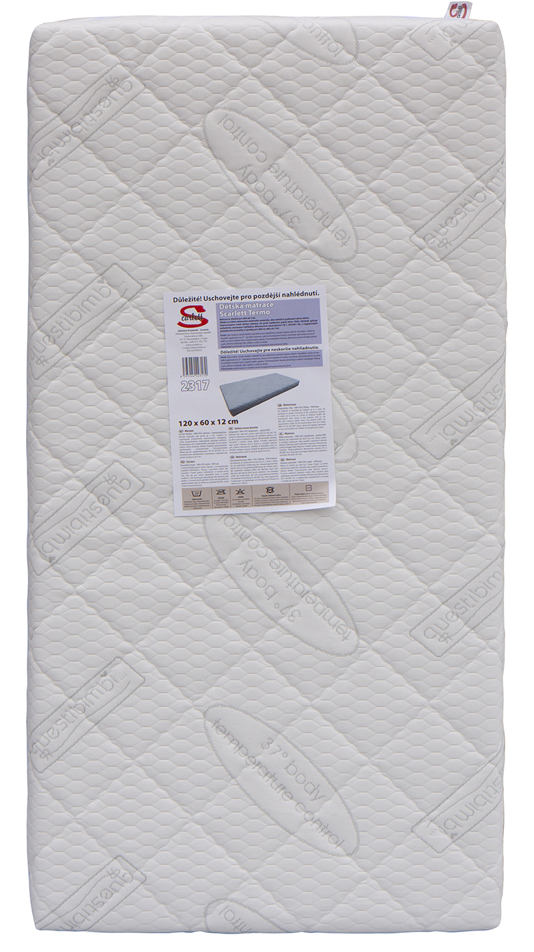 Scarlett Matrace Termo - 120 x 60 x 12 cm
